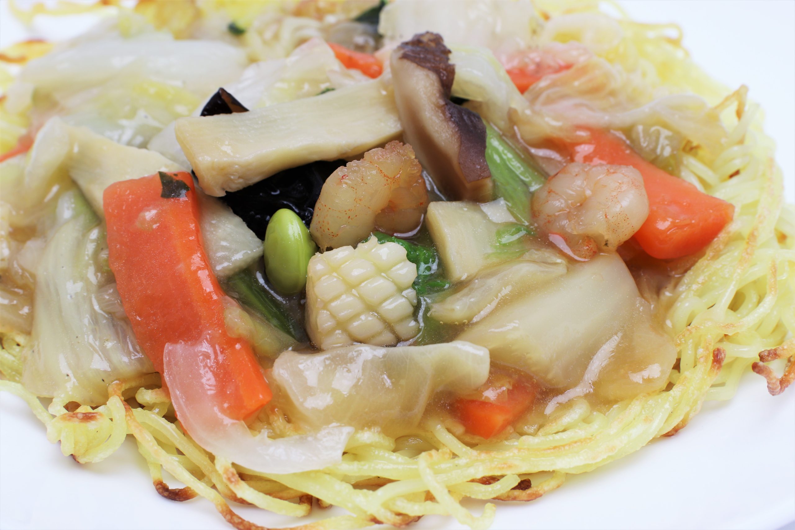 海鮮あんかけ焼きそば