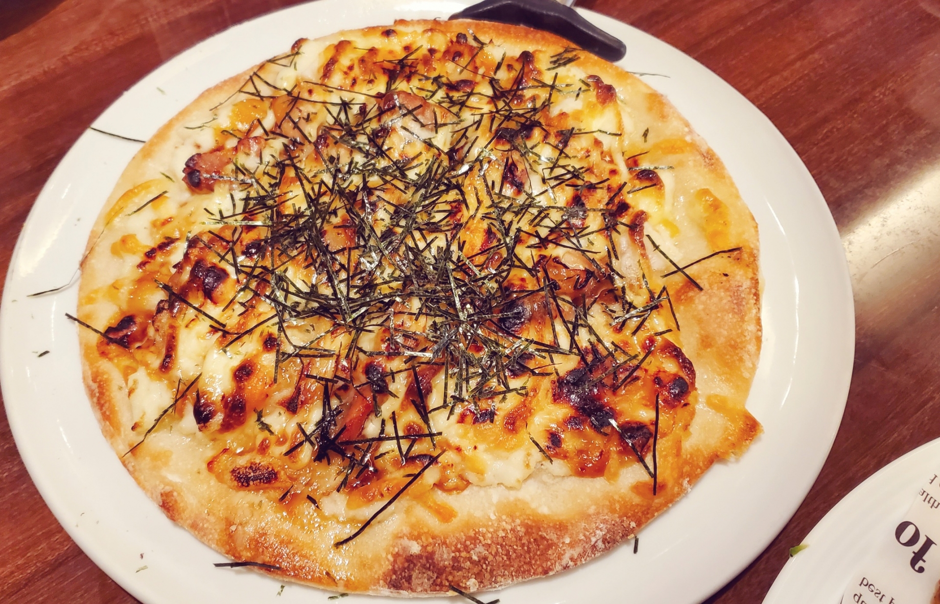 照り焼きチキンピザ